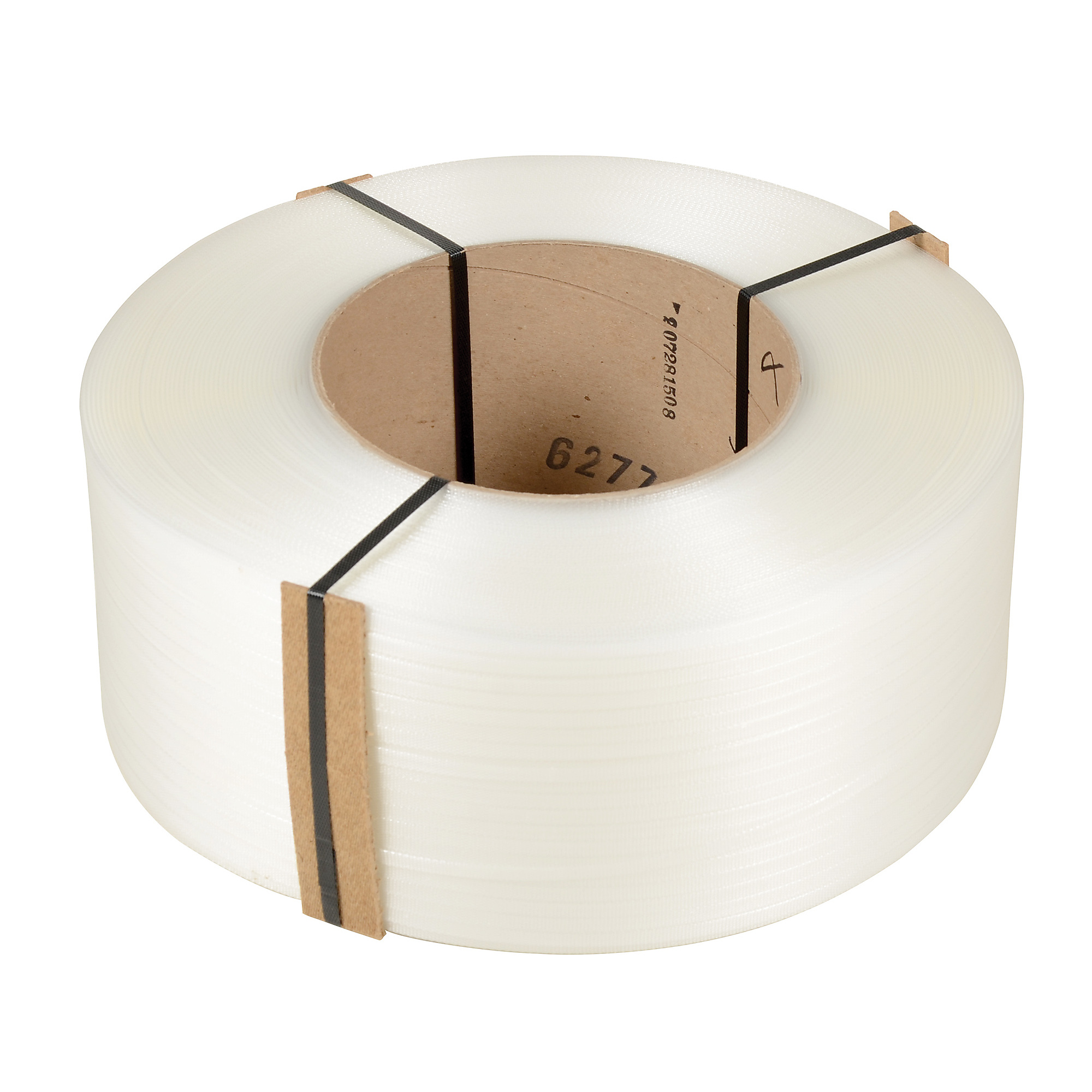 Vestil Clear Polypropylene Strapping - 9in. x 8in., 12900ft., Durable, Shock-Absorbing, Model# ST-38-9X8-NA